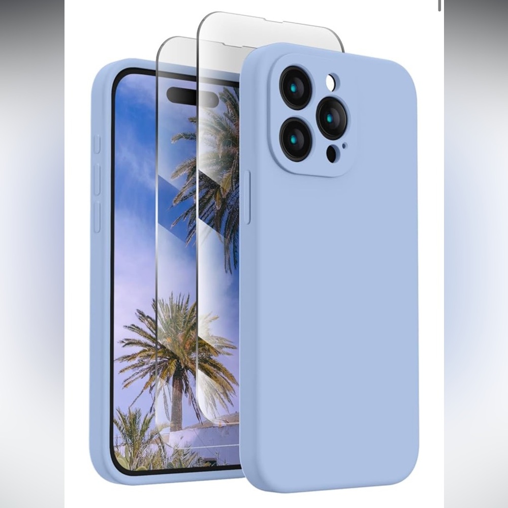 iPhone 15 Pro Case - Light Blue